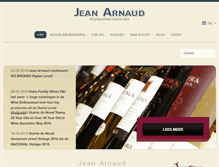 Tablet Screenshot of jeanarnaud.com